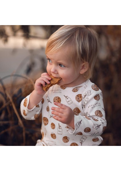 Kurabiye Canavarı Uzun Kollu Body Pantolon Set indirimleri