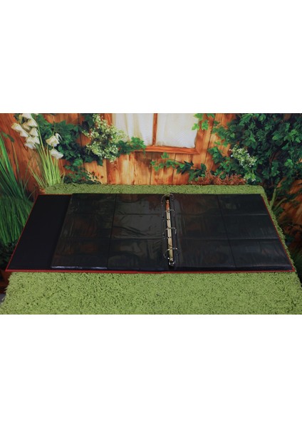 10x15 cm 600’lük Deri Klasör Tipi Fotoğraf Albümü Kırmızı indirimleri