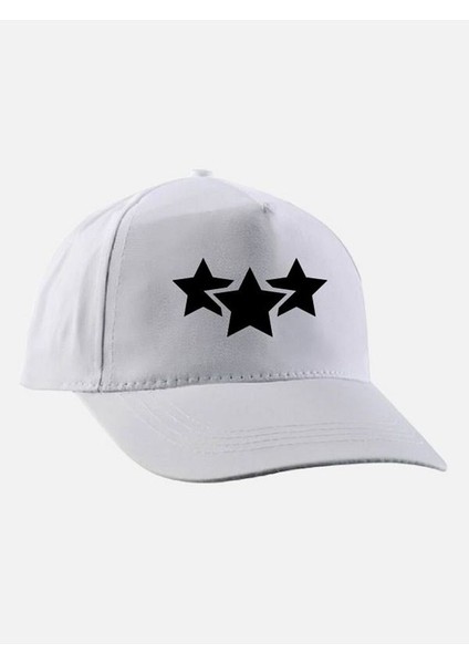 Yıldız Baskılı Şapka - Yıldızlı Şapka