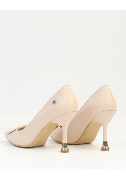 Bej Kadın Topuklu Ayakkabı PC-54029 Z modelleri