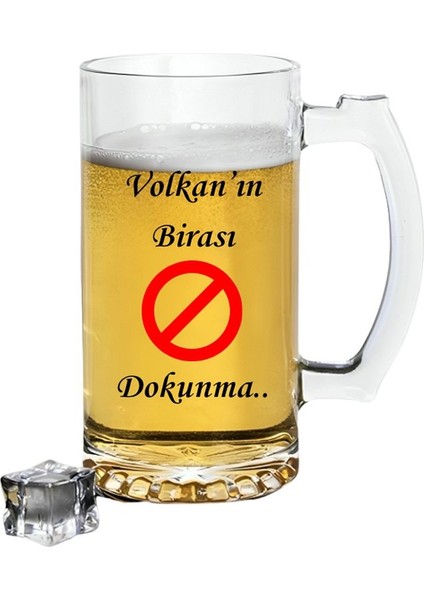 Kişiye Özel Isim Yazılı Bira Bardağı - Isimli Bira Bardağı