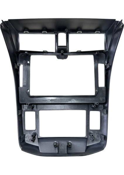 Oto Tablet Çerçeve Honda Cıty A/c 2008-2013 10,1" Gümüş TAC-062 modelleri