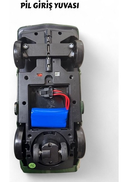 Uzaktan Kumandalı Full Fonksiyon Şarjlı Işıklı 2.4g Crazon (Çılgın) Renkli Drift Araba 15 Km/hız Yeşil modelleri