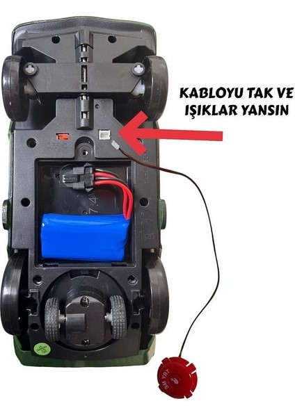 Uzaktan Kumandalı Full Fonksiyon Şarjlı Işıklı 2.4g Crazon (Çılgın) Renkli Drift Araba 15 Km/hız Yeşil indirimleri