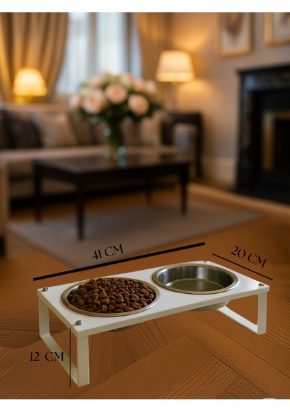 Kedi ve Köpekler Için Sağlıklı Yeme Standı, Şık Tasarım ve Kaymaz Ayaklar modelleri