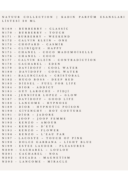 N125 Prada - Candy Kadın Parfüm Esansı Esansiyel Yağ Yoğun Konsantre Koku 20 ml indirimleri