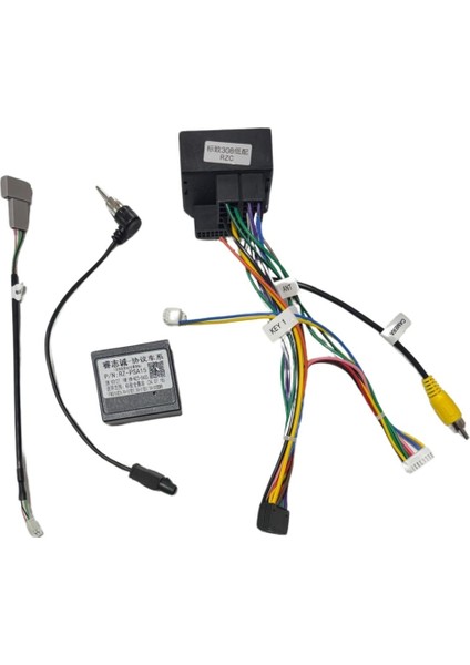 Oto Tablet Çerçeve Peugeot 308 2008+ 9" Siyah TAC-155