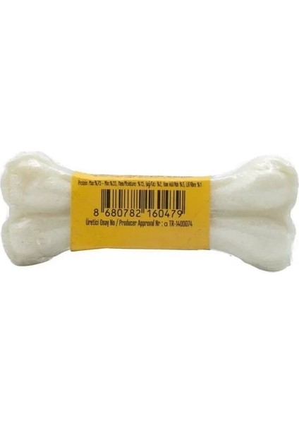 Delibon Deri Pres Vakumlu Kemik Köpek Ödülü Beyaz 7 cm 1 Adet fiyatları