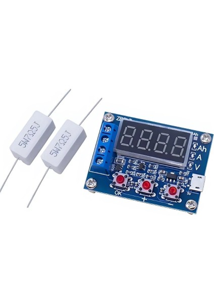 ZB2L3 18650 Lityum Akü Pil Kapasite Test Cihazı 1.5-15V 3A