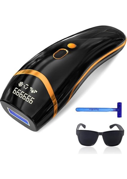 Hassas Bölge ve Tüm Vücut Için Ipl Lazer Epilasyon Cihazı, 999.999 Atım, Siyah fiyatları