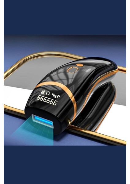 Hassas Bölge ve Tüm Vücut Için Ipl Lazer Epilasyon Cihazı, 999.999 Atım, Siyah modelleri