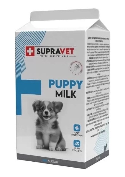 Supravet Hamile ve Yavru Köpekler Için Taurinli Köpek Süt Tozu 150 gr
