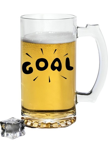 Goal Baskılı Bira Bardağı - Gol Baskılı Bira Bardağı