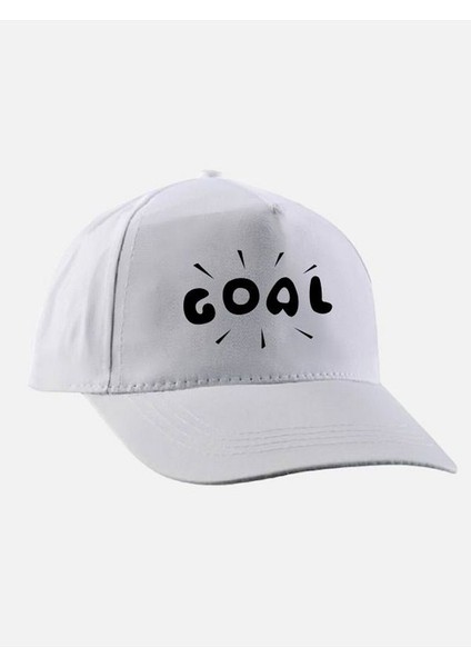 Futbol Baskılı Şapka - Goal Yazılı Şapka - Futbol Şapkası
