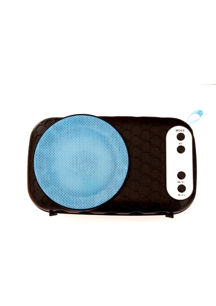 ESLIFETECH26AKSESUAR Bluetooth Hoparlör Speaker K-255 Siyah-Mavi