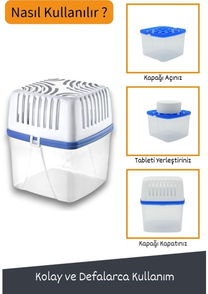 Nem Alıcı Rutubet Giderici Cihaz 450 gr 2 Adet Rutubet Önleyici