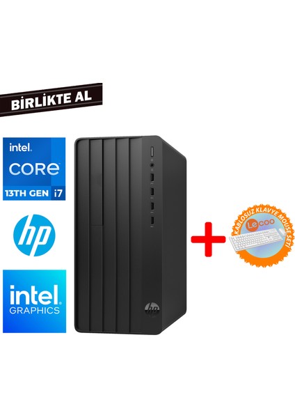 Pro Tower 290 G9 I7-13700 32GB 1tb SSD Freedos + Kablosuz Klavye Mouse B6JC5ES 032