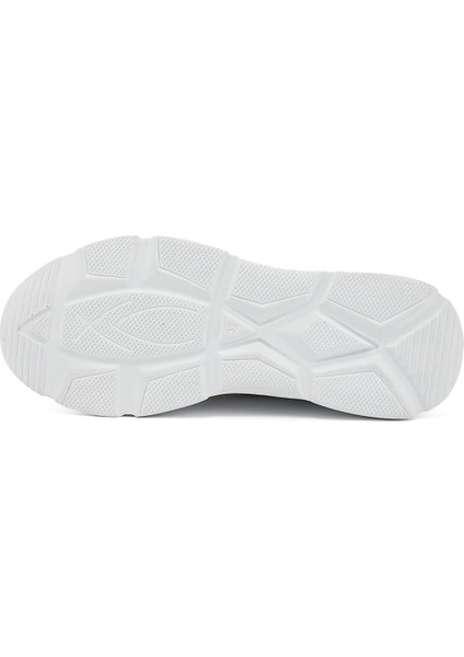 Kadın Beyaz Bağcıklı Dolgu Taban Hakiki Deri Sneaker indirimleri