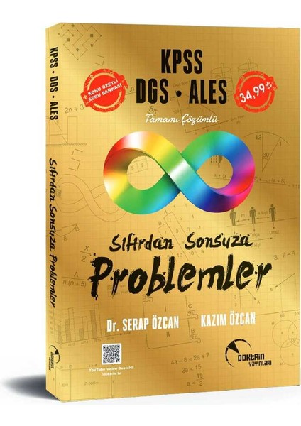 KPSS / AGS / DGS / ALES Sıfırdan Sonsuza Problemler Konu Özetli Soru Bankası