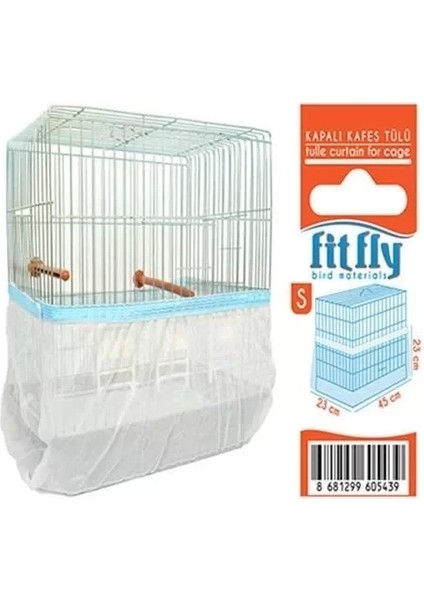 Fit Fly Kapalı Lüx Kuş Kafesi Tülü Small
