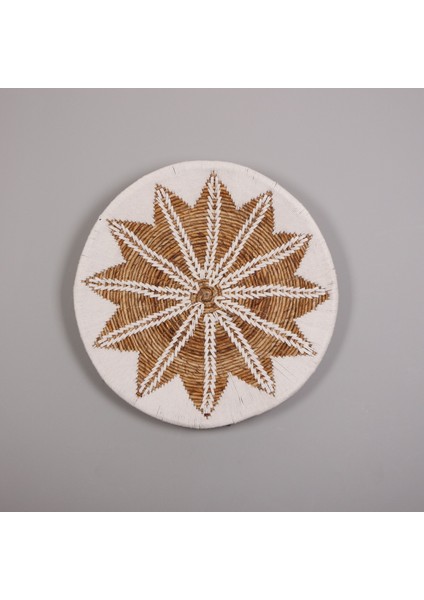 Mylamp Girit 60X13 cm Çap- Doğal Abaka Duvar Tabağı fiyatları