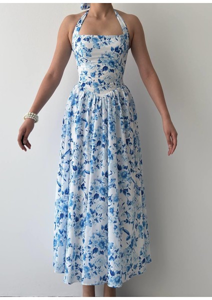 Rans Çiçek Desen Midi Elbise fiyatları