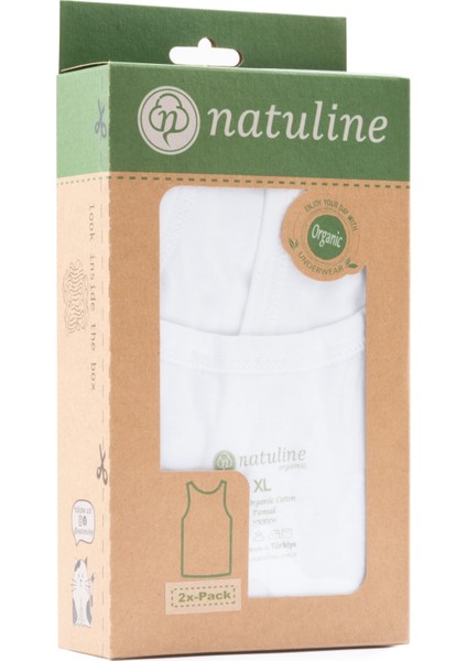 Erkek Organik Pamuklu Penye Atlet 6'lı Paket fırsatları