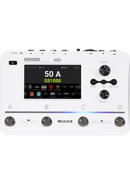 GS1000 Akıllı Gitar Efekt Prosesörü