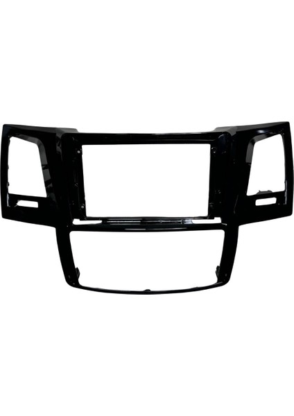 Oto Tablet Çerçeve Toyota Hılux M/c 2008-2014 9" Pıano Black TAC-183