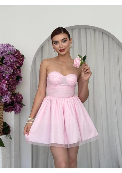 Xoxa Straplez Elbise indirimleri