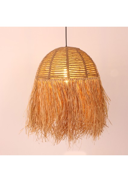 Mylamp Oriental Doğal Rafya ve Jüt Avize 45X55 cm fiyatları