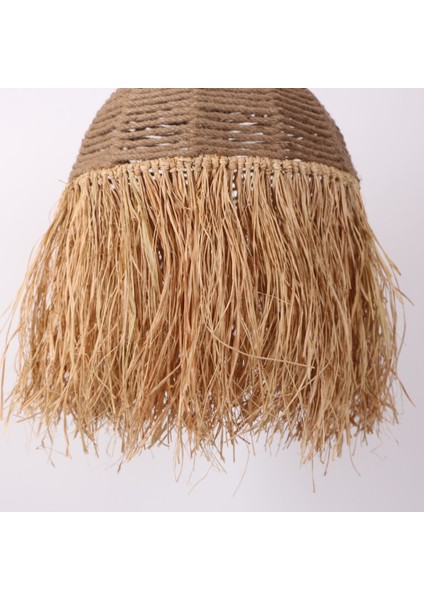 Mylamp Oriental Doğal Rafya ve Jüt Avize 45X55 cm indirimleri