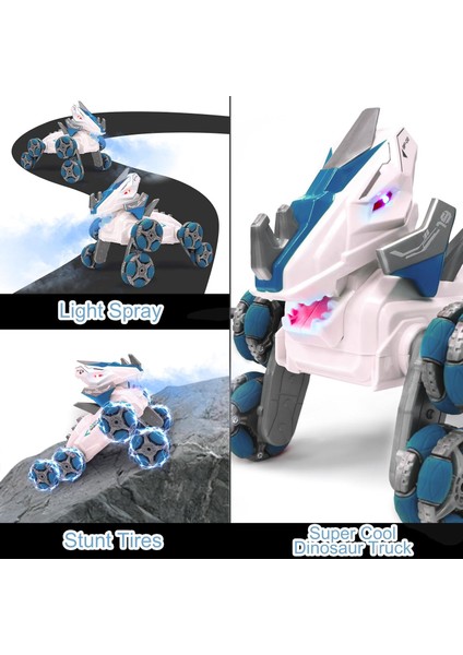 Trıplefıne Dinozor Hareket Algılayan Rc Akrobat Araba fiyatları