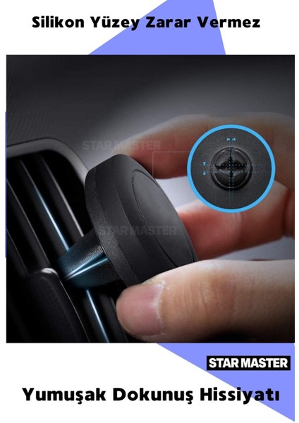 Araba Içi Mıknatıslı Telefon Tutucu Manyetik Evrensel Uyumlu