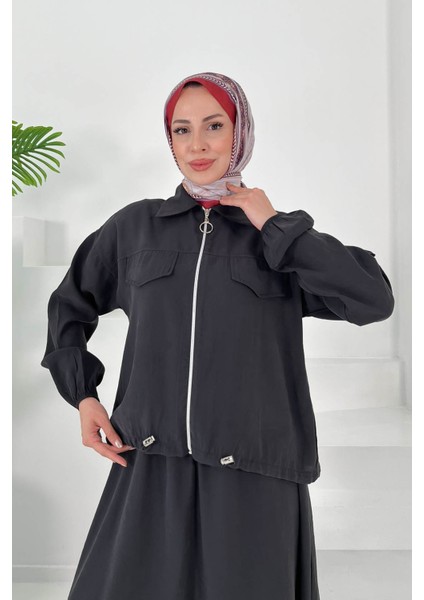 Lastikli Etekli Takım Siyah - 27011 modelleri