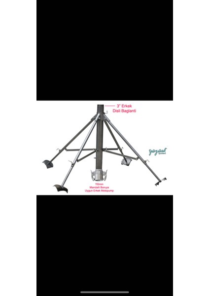 JET70 Yağmurlama Sehpası