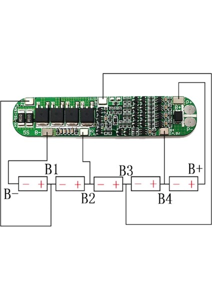 5s 15A Bms 18650 Lityum Pil Şarj Koruma Devresi - 21V fiyatları