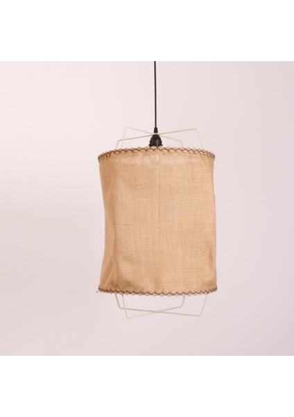 Mylamp Cappadocia Doğal Jut Krem Barlı Avize 40X55 cm fırsatları