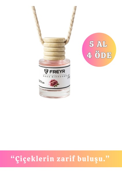 Oto Kokusu Ip Askılı Araç Kokusu Uzun Süre Kalıcı Buket Araba Kokusu 8ml