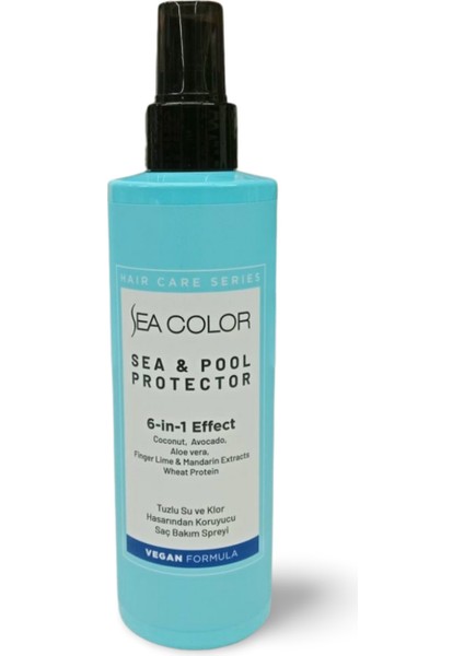 Saç Bakım Spreyi Deniz ve Havuz Saç Spreyi 6'sı 1 Arada
