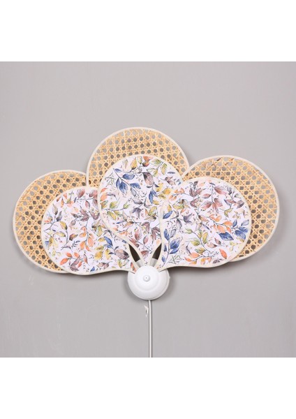 Mylamp Yeni Papatya Doğal Hazeran & Keten Kumaş Aplik modelleri