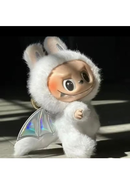 Labubu Bebek Kanatlı Labubu Beyaz Renk Dragon Serisi fiyatları