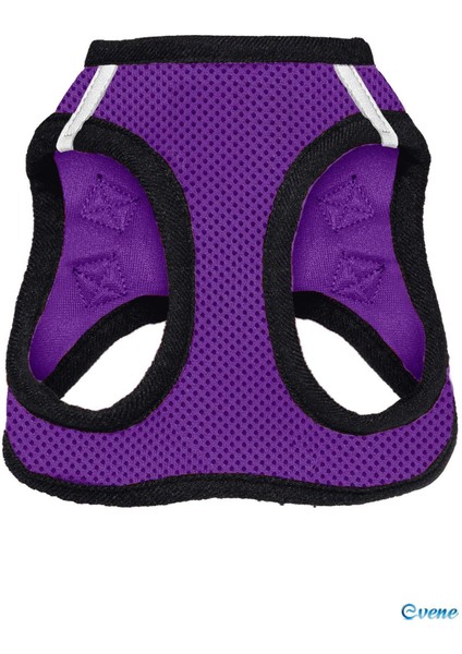 Mor Köpek Tasması S Beden Sevk Kayışlı Terletmeyen Nefes Alan Reflektörlü Paris