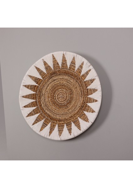 Mylamp Milet 77X15 cm Çap- Doğal Abaka Duvar Tabağı modelleri