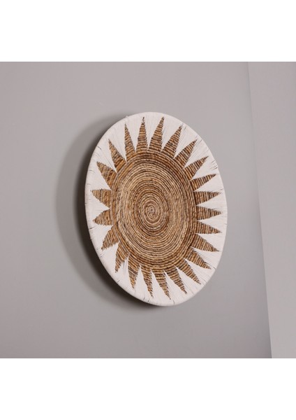 Mylamp Milet 77X15 cm Çap- Doğal Abaka Duvar Tabağı fırsatları