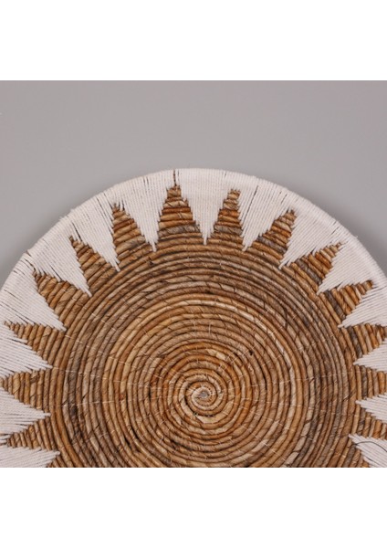 Mylamp Milet 50X11 cm Çap- Doğal Abaka Duvar Tabağı fiyatları