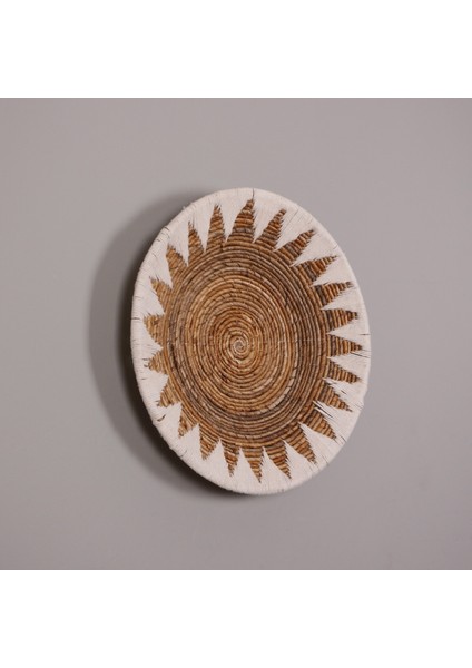 Mylamp Milet 50X11 cm Çap- Doğal Abaka Duvar Tabağı fırsatları