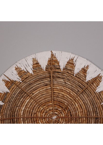 Mylamp Milet 50X11 cm Çap- Doğal Abaka Duvar Tabağı indirimleri