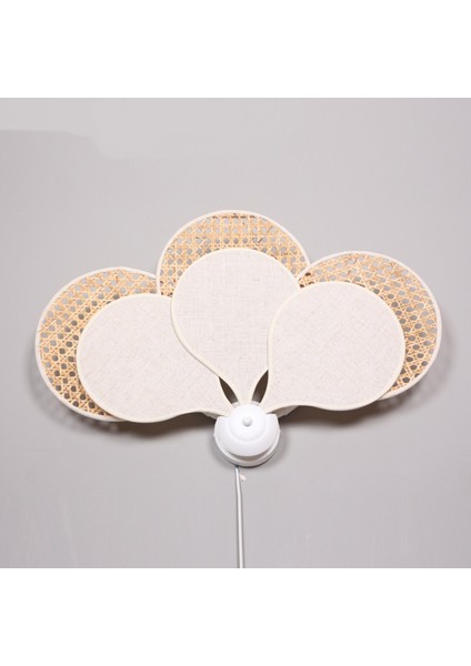 Mylamp Yeni Papatya Doğal Hazeran & Keten Kumaş Aplik indirimleri