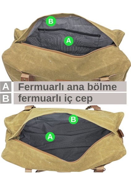 7104 Camel Deve Tüyü Seyahat, Spor Suya Dayanıklı Kanvas Çantası, Hafta Sonu Çantası El Çantası modelleri